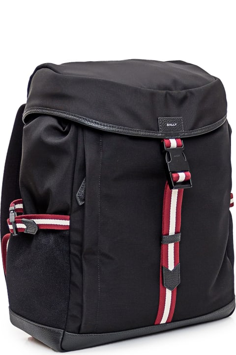 Backpacks for Men Bally Black Backpacks