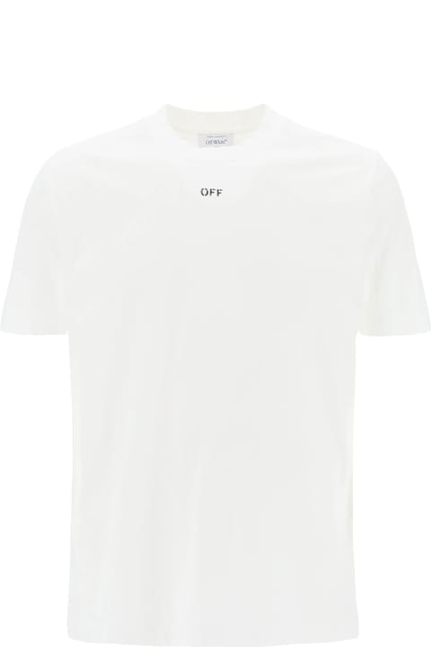 Topwear for Men Off-White Cotton T-shirt