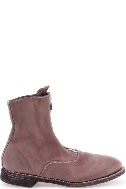 Fashion for Women Guidi Front Zip Leather Ankle Boots
