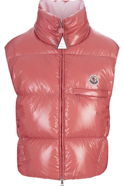Moncler Clothing for Women Moncler Pink Almo Down Jacket