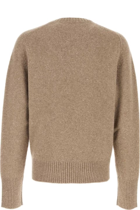 Quiet Luxury for Men The Row Cappuccino Wool Mansell Sweater