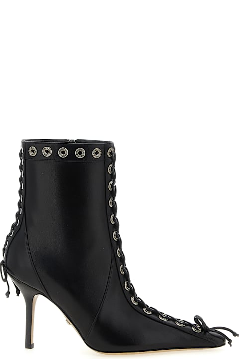 Homeware Mach & Mach 'crystalized Corset' Ankle Boots