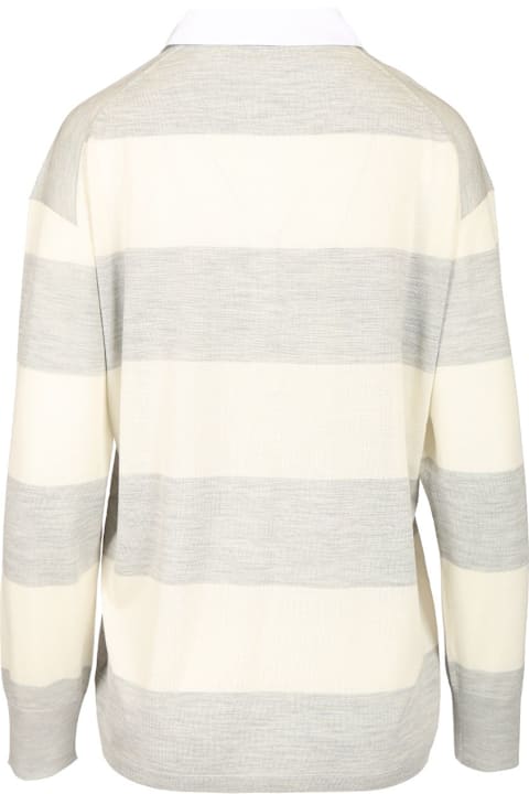 أدوات منزلية Theory Striped Polo