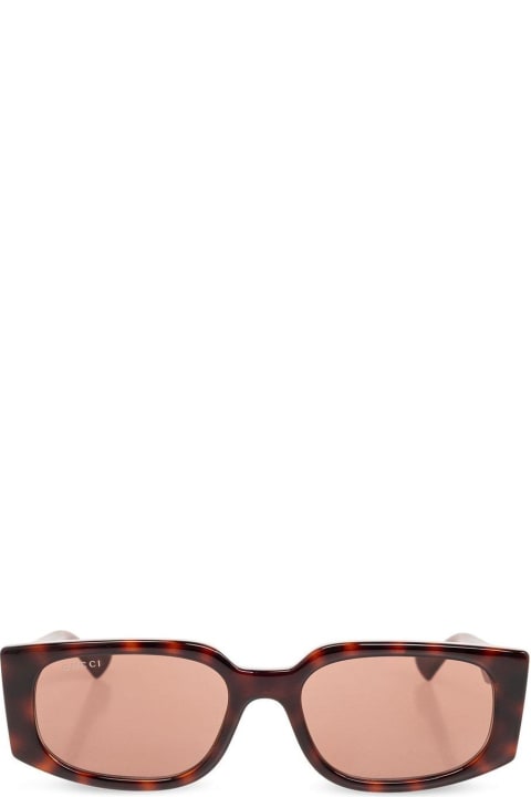 Gucci Eyewear Eyewear for Women Gucci Eyewear Rectangle Frame Sunglasses