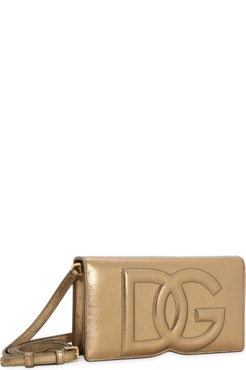 Sale for Women Dolce & Gabbana Phone Bag Vit.cracle'lame'