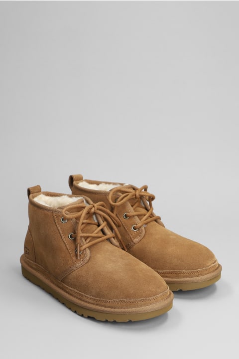 Fashion for Men UGG Neumel Lace Up Shoes In Leather Color Suede