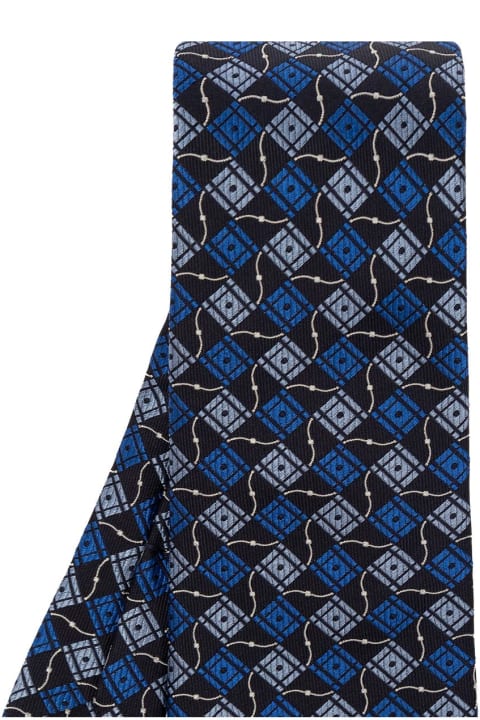 Ties for Men Etro Patterned Silk Tie