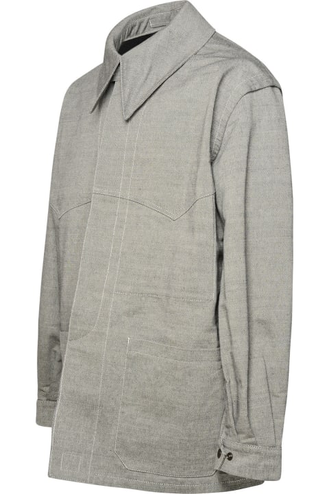 Maison Margiela Coats & Jackets for Men Maison Margiela Grey Cotton Jacket