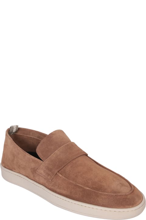 Officine Creative Sneakers for Men Officine Creative Herbie 005 Suede Brown Loafer