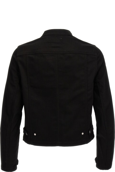 Courrèges Coats & Jackets for Men Courrèges 'iconic Denim Biker' Denim Jacket