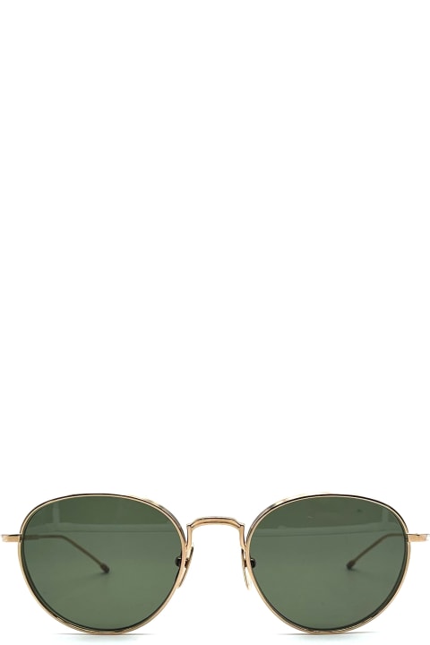 Fashion for Men Thom Browne Round - Gold Sunglasses