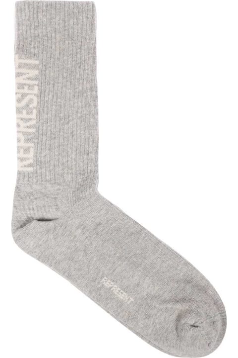 REPRESENT Underwear for Men REPRESENT Cotton Socks With Logo