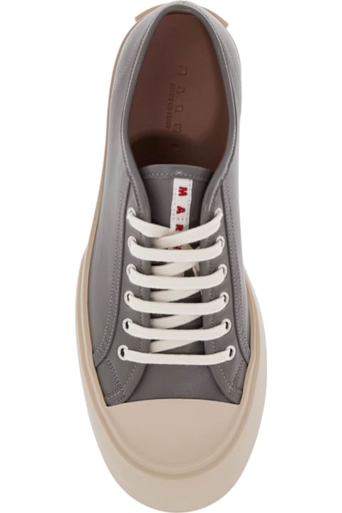 Marni Sneakers for Women Marni Elegant Gray Calfskin Men's Sneakers