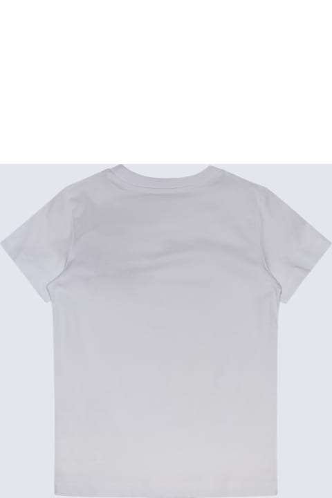 Topwear for Boys Moschino White Cotton T-shirt
