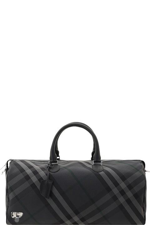 Burberry for Men Burberry Grid Travel Bag