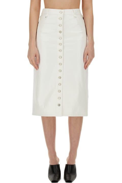 Skirts for Women Courrèges Skirt With Buttons