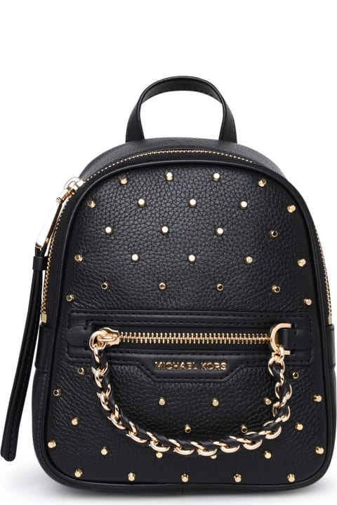 Backpacks for Women MICHAEL Michael Kors Logo Plaque Zip-up Backpack