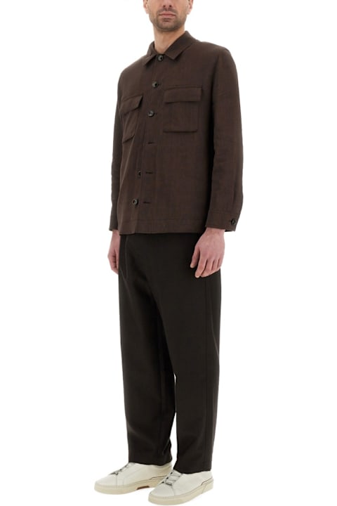 Hugo Boss Coats & Jackets for Men Hugo Boss Sovracamicia "l-corvin-2pp-251"
