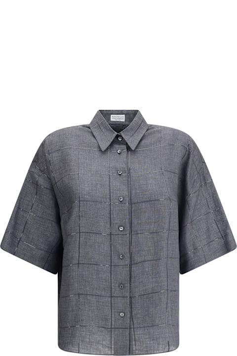 Clothing for Women Brunello Cucinelli Linen Shirt