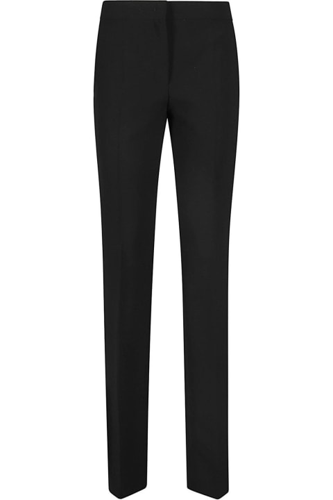 Pants & Shorts for Women Moschino Press-creased Straight-leg Tailored Trousers
