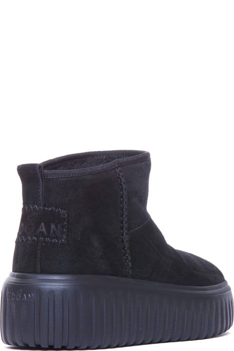 Hogan Boots for Women Hogan H-stripes Ankle Boots
