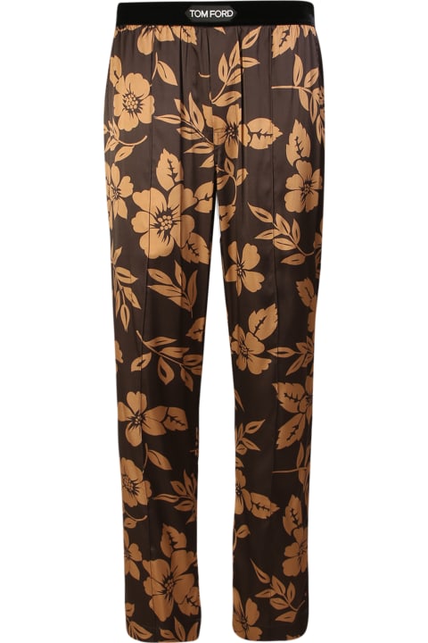 Clothing for Men Tom Ford Multicolor Flower Trousers