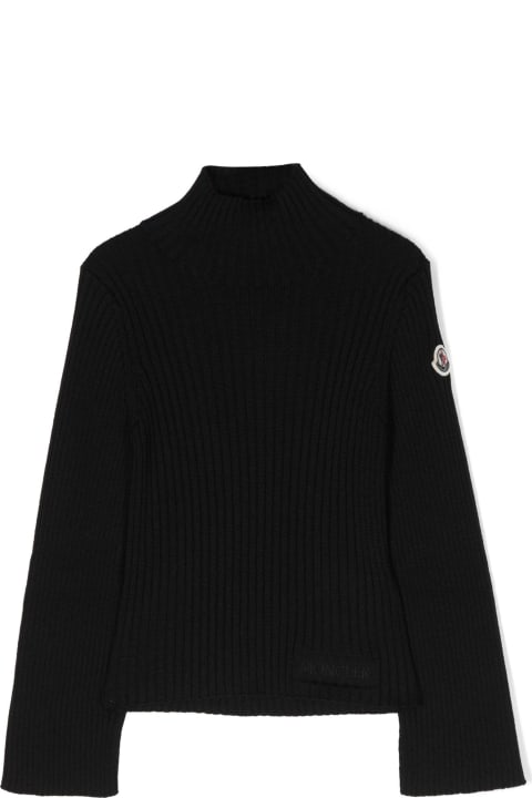 Sale for Girls Moncler Moncler New Maya Sweaters Black
