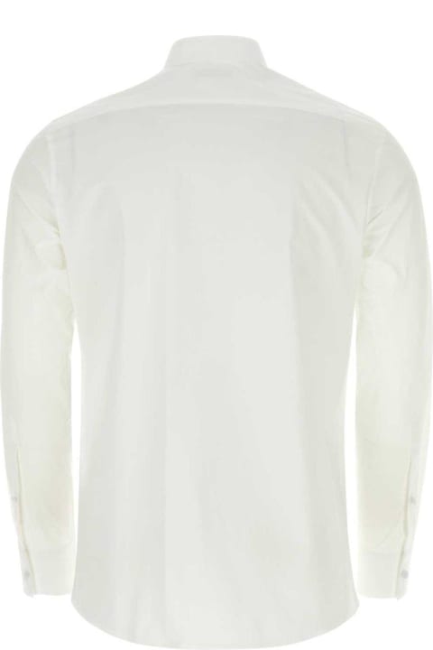 Valentino Shirts for Men Valentino Long-sleeved Poplin Shirt