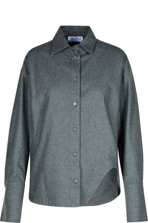 Homeware The Attico Eliza Wool Blend Shirt