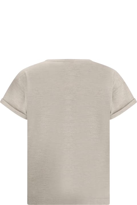 Homeware Brunello Cucinelli Cashmere Glitter T-shirt