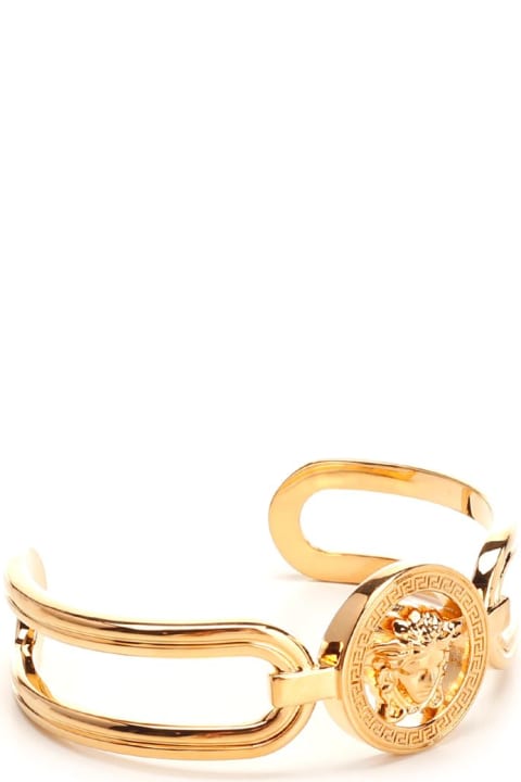 メンズ Versaceのブレスレット Versace 'medusa' Cuff Bracelet