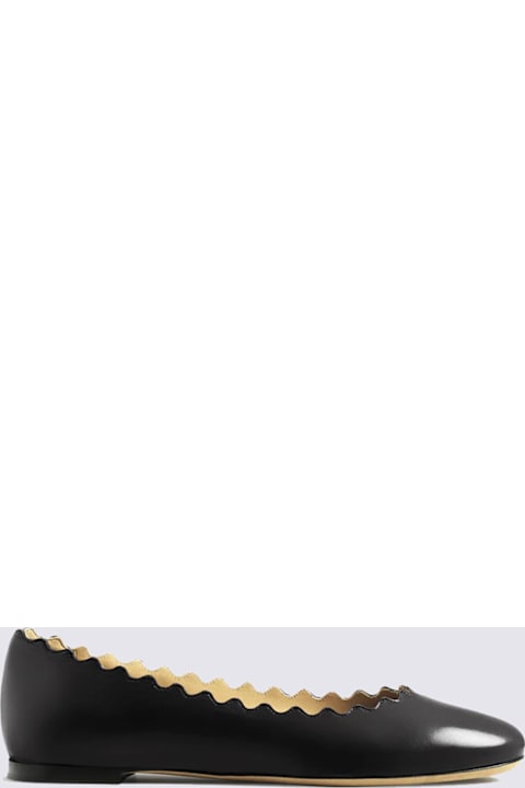 Flat Shoes for Women Chloé Black Leather Flats