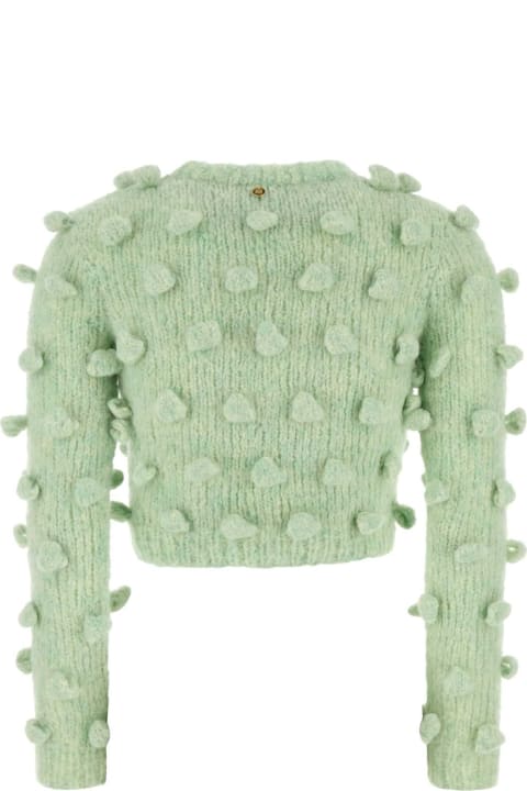 Loewe for Women Loewe Mint Green Acrylic Blend Sweater