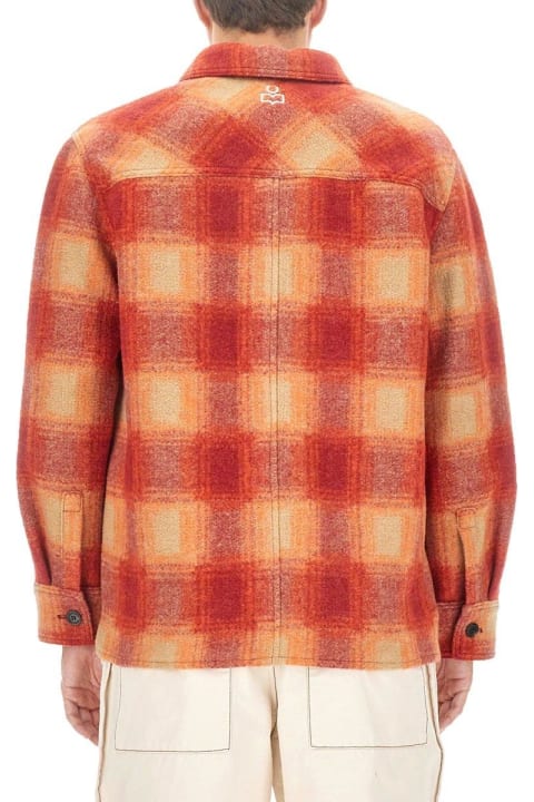 Isabel Marant Shirts for Men Isabel Marant Checked Long-sleeved Shirt