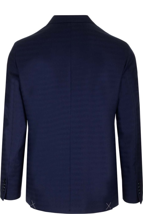 Etro معاطف وجواكت لـ القسم الرجالي Etro Blue Jacket
