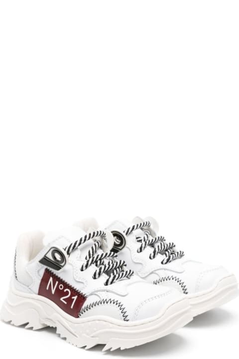 Shoes for Boys N.21 Chunky Sneakers With Print