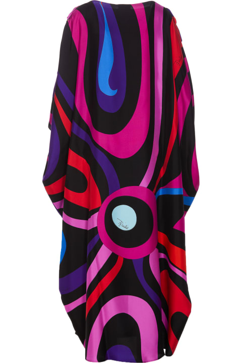 Pucci Dresses for Women Pucci Marmo Print Kaftan