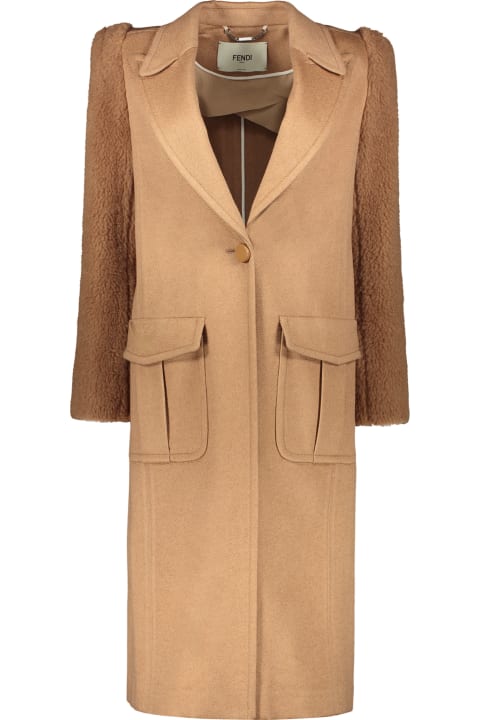 Homeware Fendi Camelwool Coat