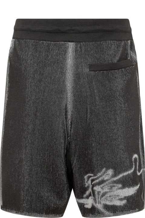 Y-3 Pants & Shorts for Women Y-3 Gfx Relaxed Fit Knit Shorts