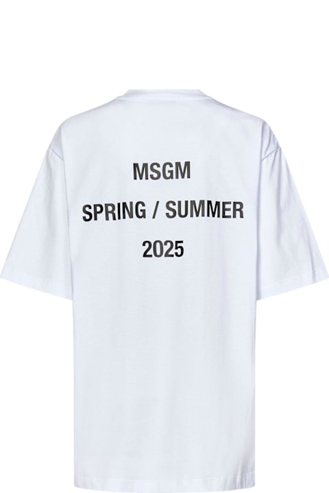 MSGM for Women MSGM Oversized Short Sleeved T-shirt