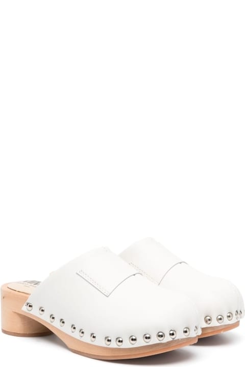 Homeware MM6 Maison Margiela Wooden Closed Toe Clogs