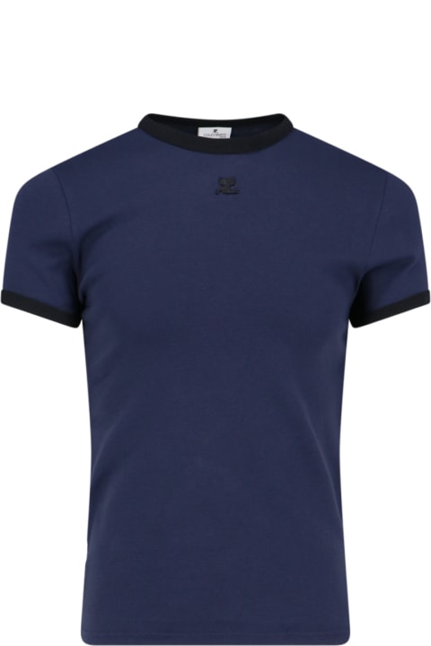 Courrèges Topwear for Men Courrèges 'bumpy Reedition' T-shirt