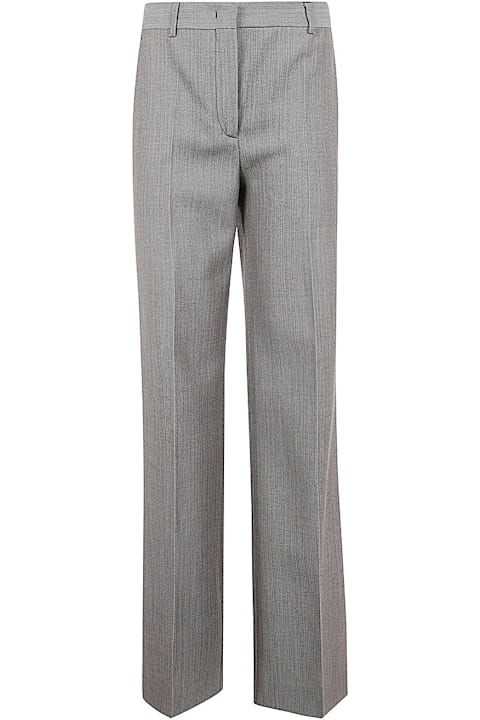 Alberta Ferretti Pants & Shorts for Women Alberta Ferretti Pressed-crease Straight-leg Trousers