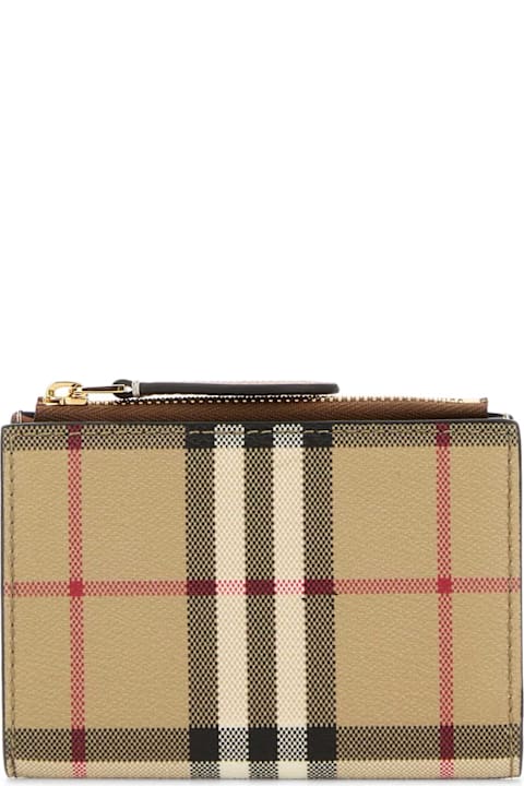 Burberry Printed Canvas Wallet
