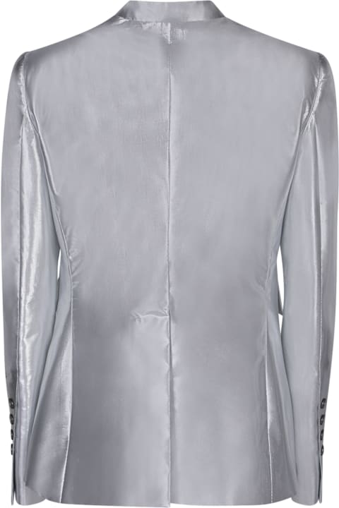 ウィメンズ Sapioのコート＆ジャケット Sapio Sapio Lurex Fabric Jacket In Silver