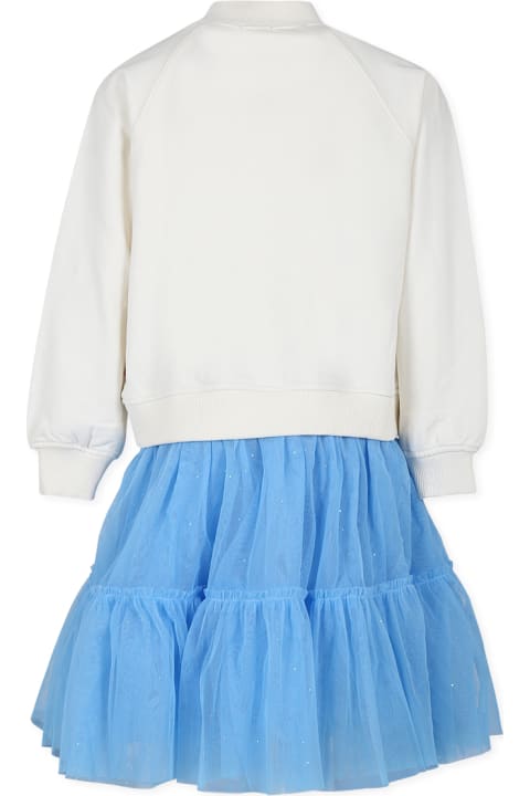 Homeware Billieblush Ivory T-shirt For Girl With Hearts