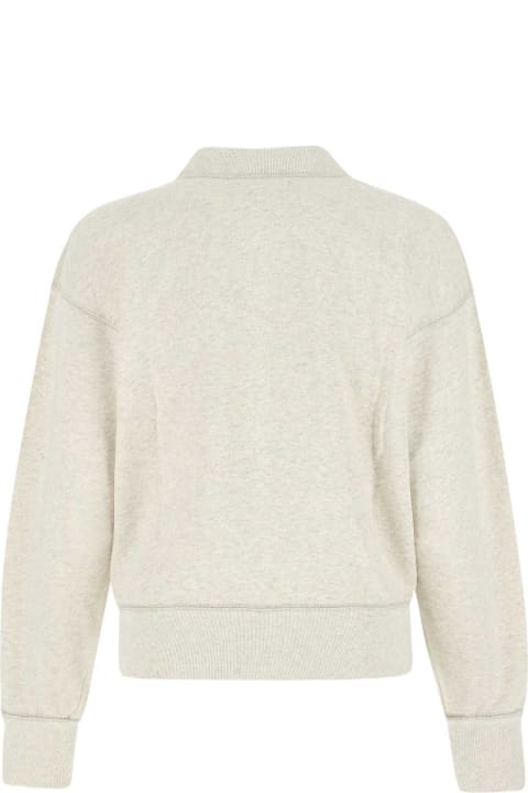 Homeware Marant Étoile Melange Sand Cotton Blend Moby Sweatshirt