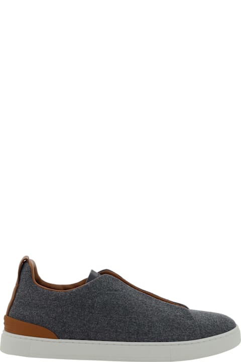 Zegna Sneakers for Men Zegna Triple Stitch Sneakers