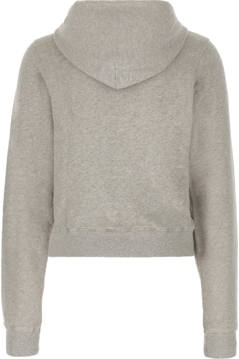 Martine Rose for Women Martine Rose Melange Grey Cotton Sweatshirt