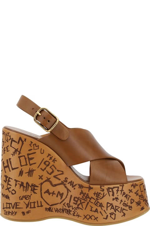Chloé Sandals for Women Chloé Maxime Wedge Sandal